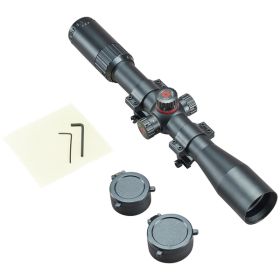 Simmons SIM41640 ProTarget 4-16x 40-mm Riflescope with Exposed Turret and Flip-up Scope Caps, SIM41640