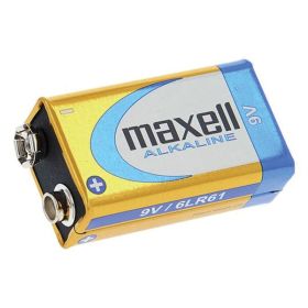 Maxell 721150 9-Volt Single Alkaline Battery