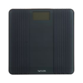 Taylor Precision Products 5273274 Digital Glass Scale with Textured Herringbone Design, 500-Lb. Capacity