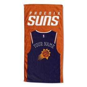 [Personalization Only] OFFICIAL NBA Jersey Personalized Beach Towel - Phoenix Suns