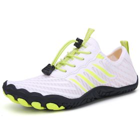 Men's Quick Drying Aqua Shoes For Hiking Surfing Swimming Beach (Color: White, size: 9.5)