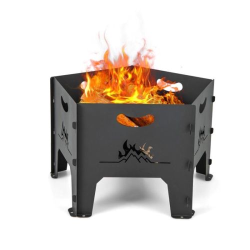 Portable Stove Fire Pit for Outdoor Camping Hiking Traveling Portable Stove Fire Pit for Outdoor Camping Hiking Traveling